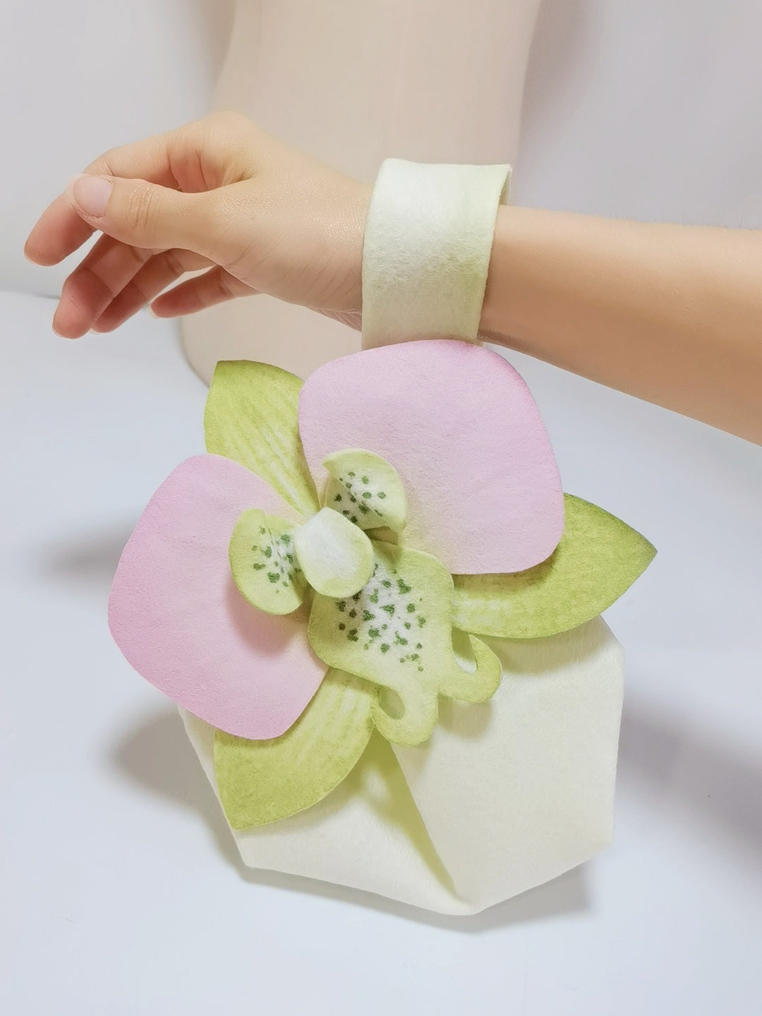 Phalaenopsis Wristlet Bag