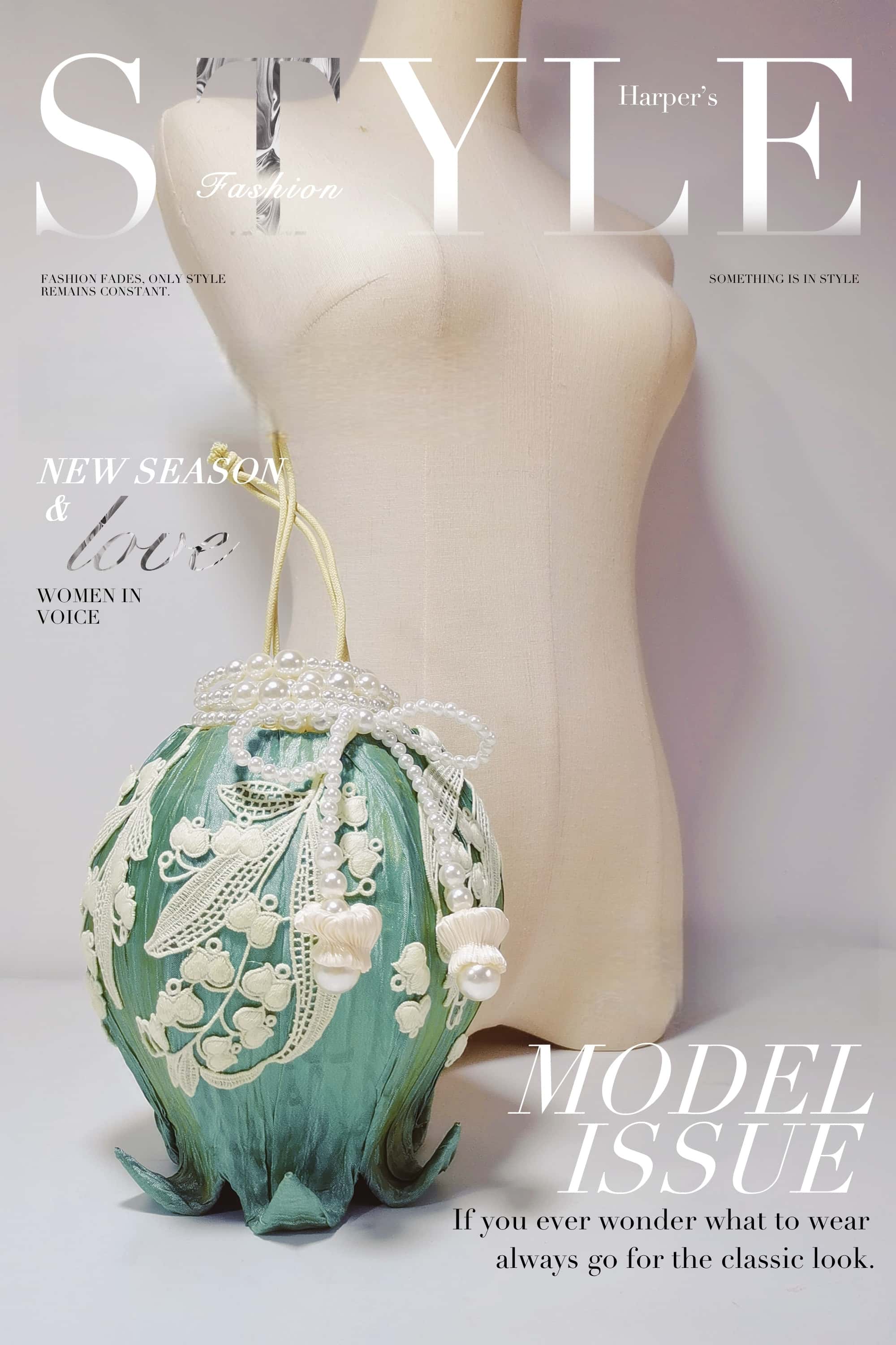 Lily of the Valley Handbag