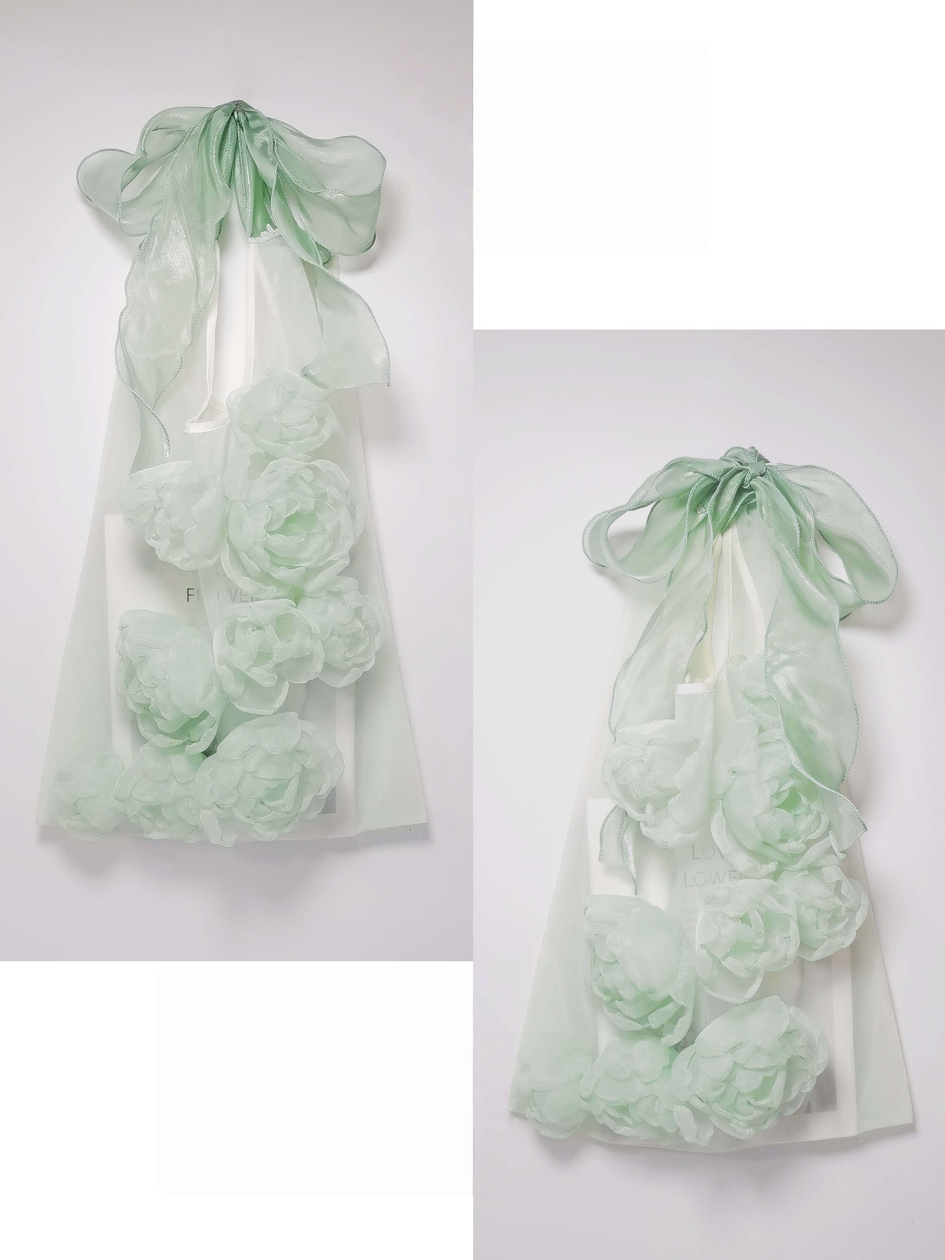 Peony Bud Organza Bag