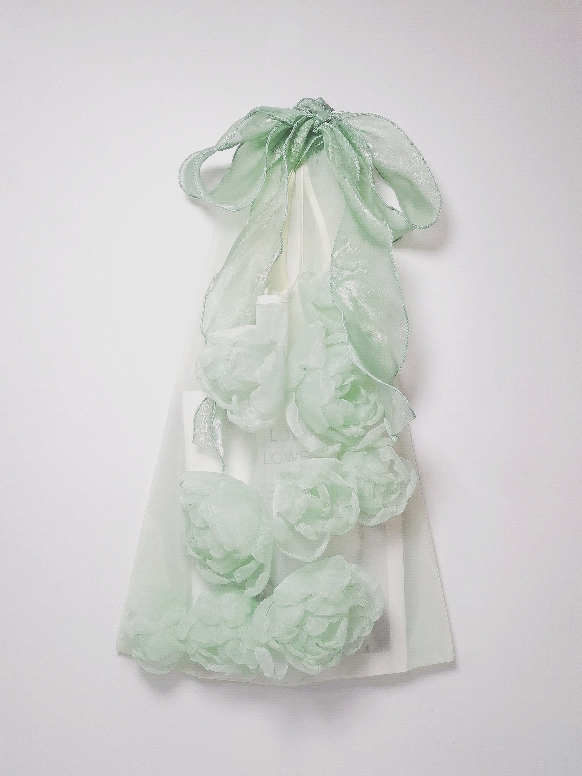 Peony Bud Organza Bag