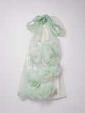 Peony Bud Organza Bag