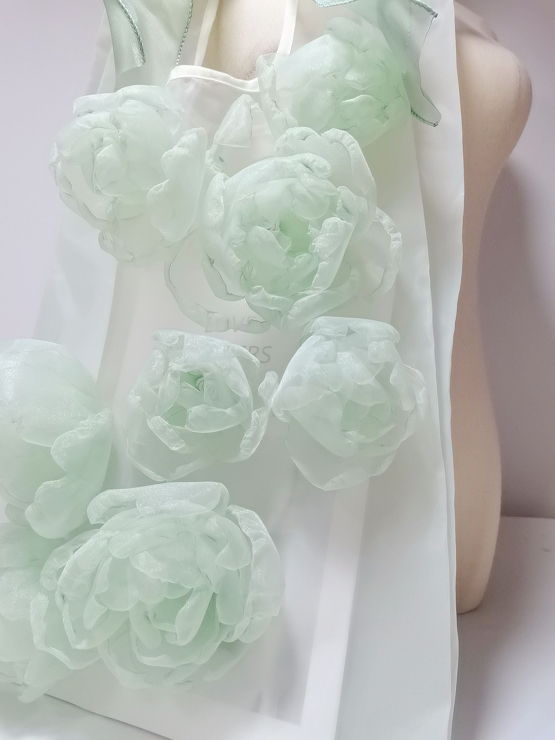 Peony Bud Organza Bag