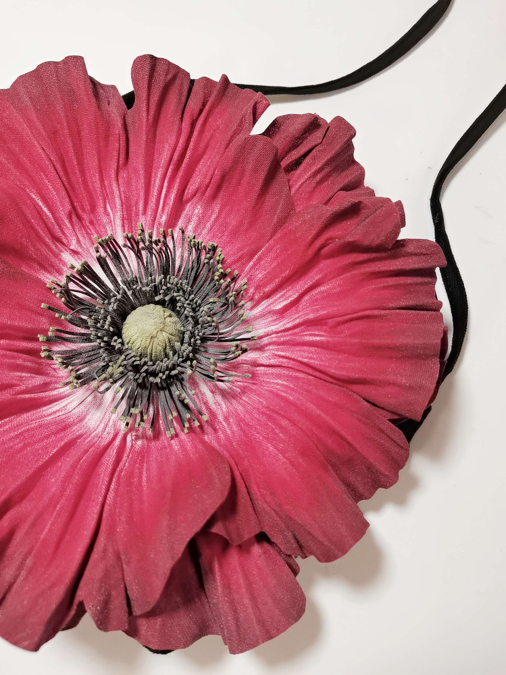 Poppy Floral Fabric Bag