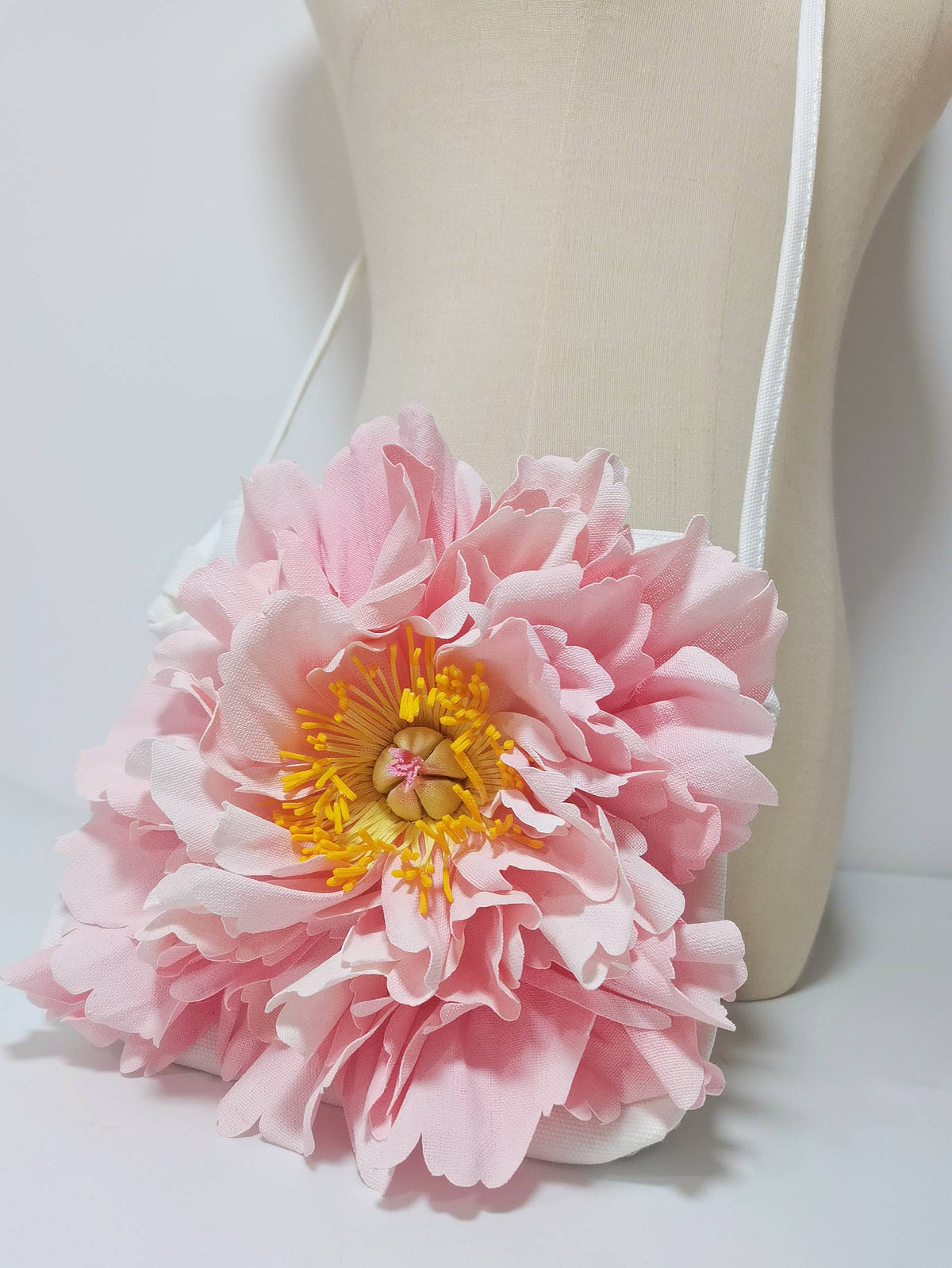 Peony Floral Crossbody Bag