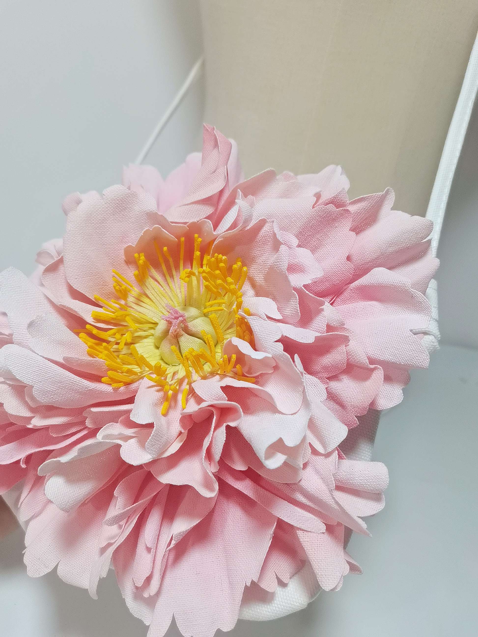 Peony Floral Crossbody Bag